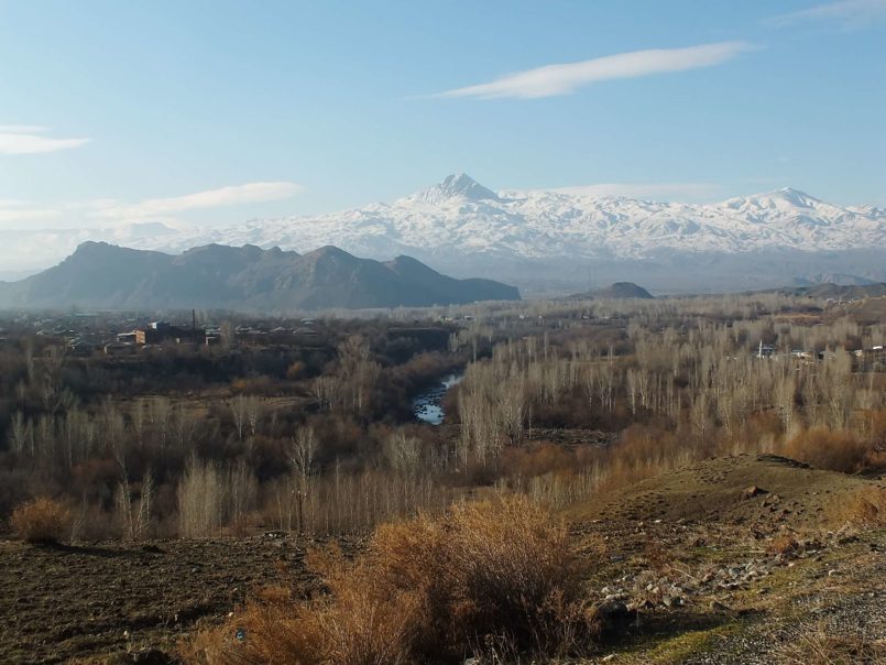 Halıkışlak Köyü ve Bagaryan Köyü Kars Ermenistan Sınırı