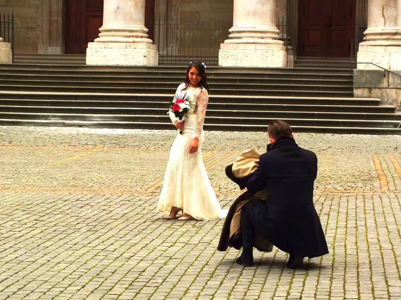 Aziz Pierre Katedrali (St. Pierre Cathedral) Gelin Fotoğrafı Çekimi