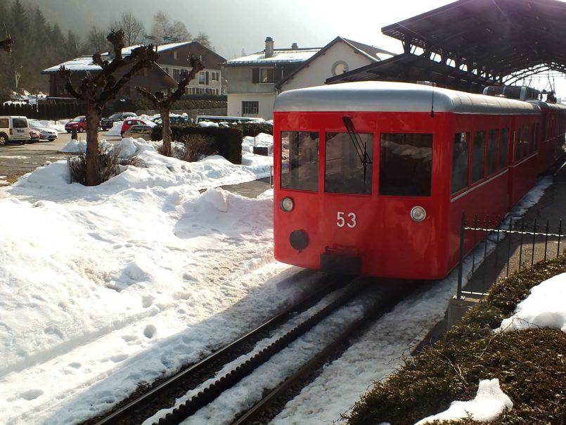 Kırmızı Montenvers Treni (Train du Montenvers)