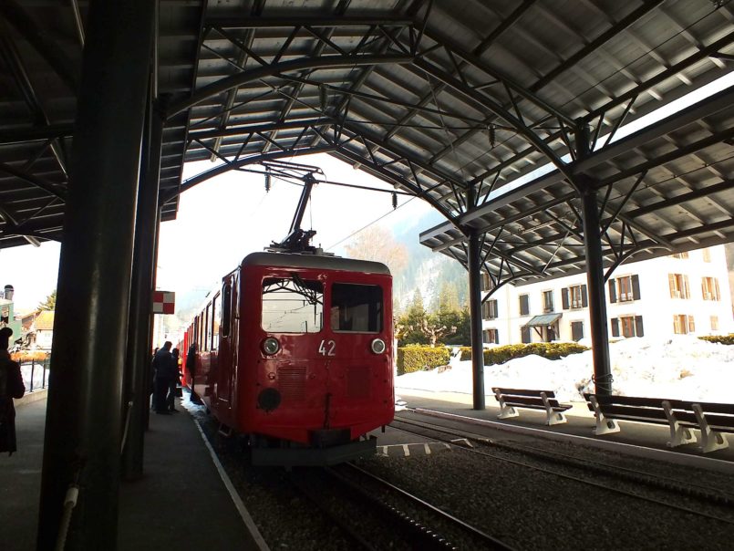 Kırmızı Montenvers Treni (Train du Montenvers)