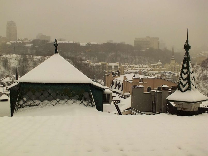 Andreevsky Mansard Hotel'deki Çatı Katı Odam