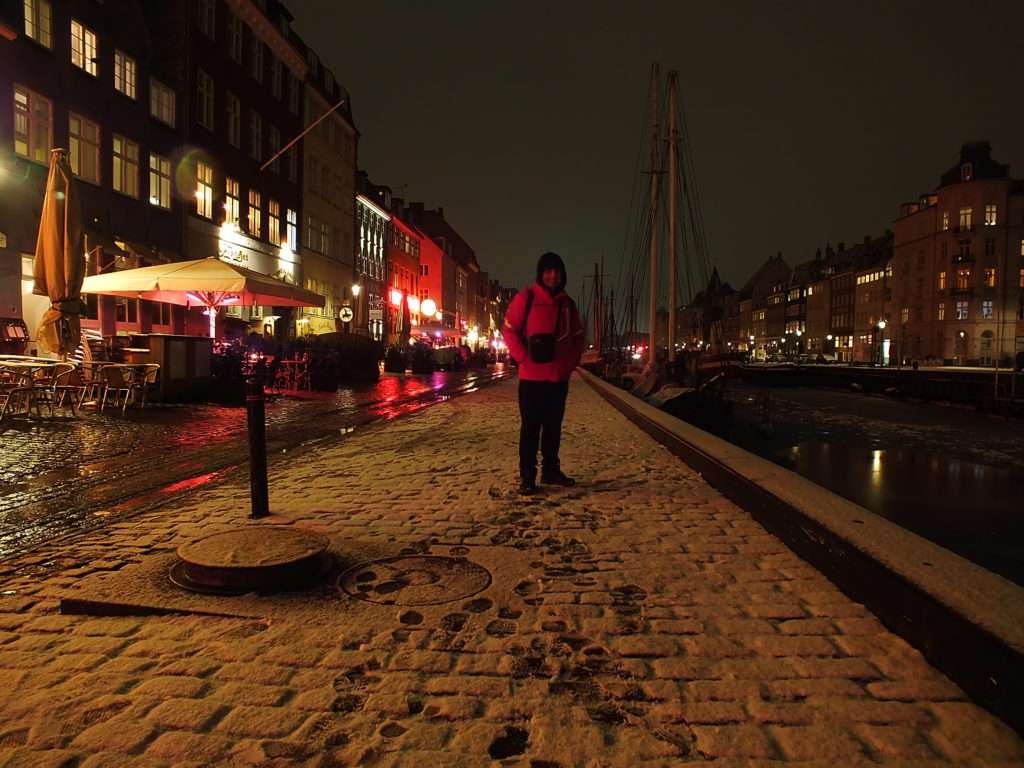 Kışın Nyhavn