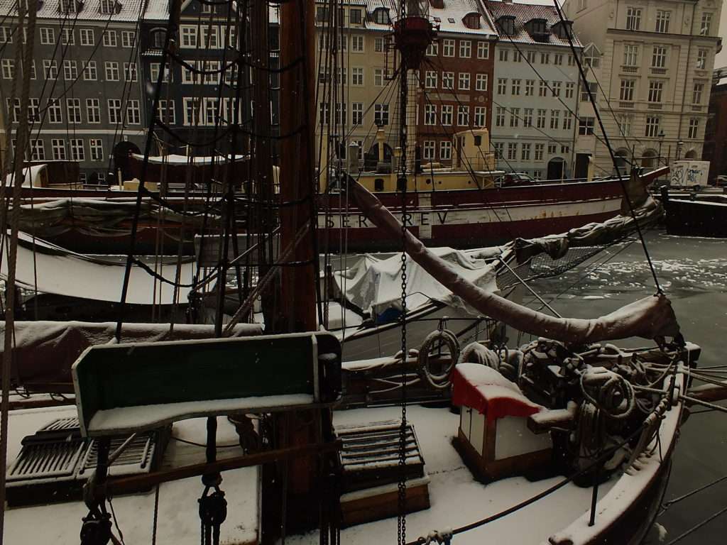 Kışın Nyhavn