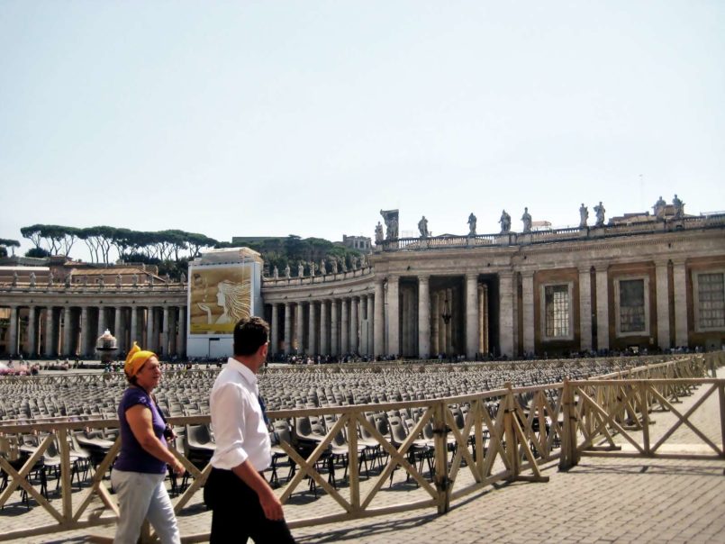 Saint Peter's Meydanı Vatikan