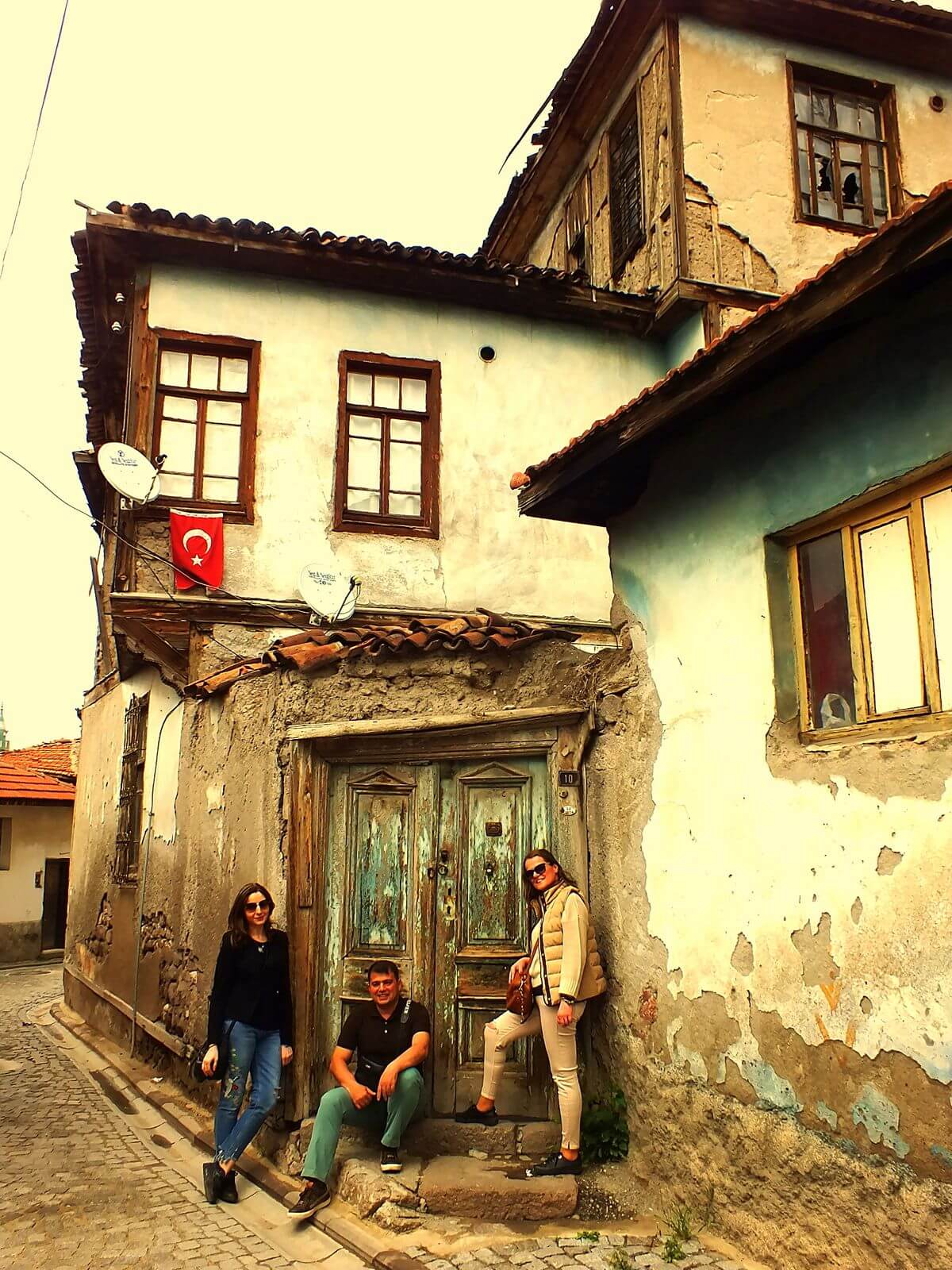 Ankara Kalesi İçerisinde Bir Sokak