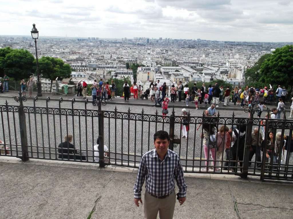 Sacre-Coeur'den Paris