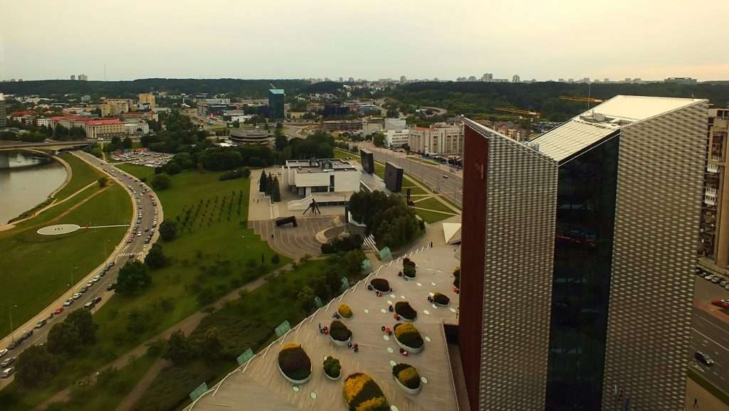 Radisson SAS Blue Skybar'dan Vilnius