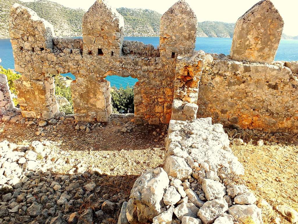 Kaleköy Simena Kalesi'nden Kekova Adası