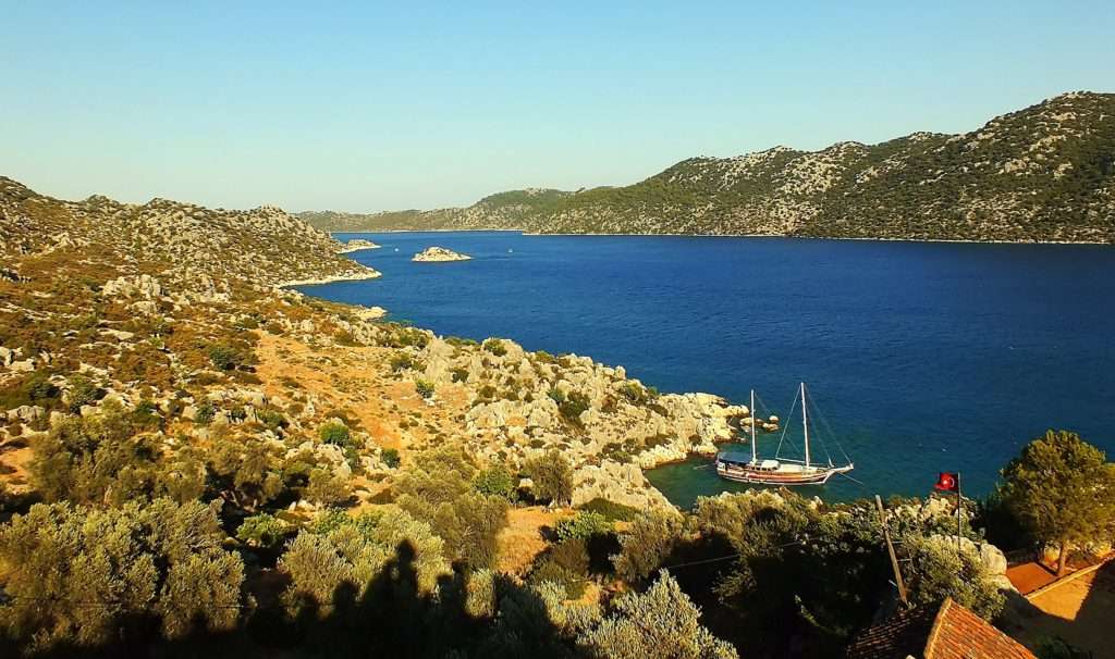 Simena Kalesi'nden Kekova