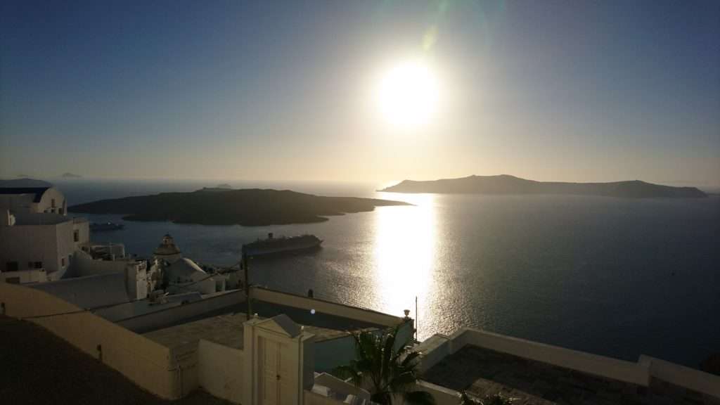 Santorini Gün Batımı