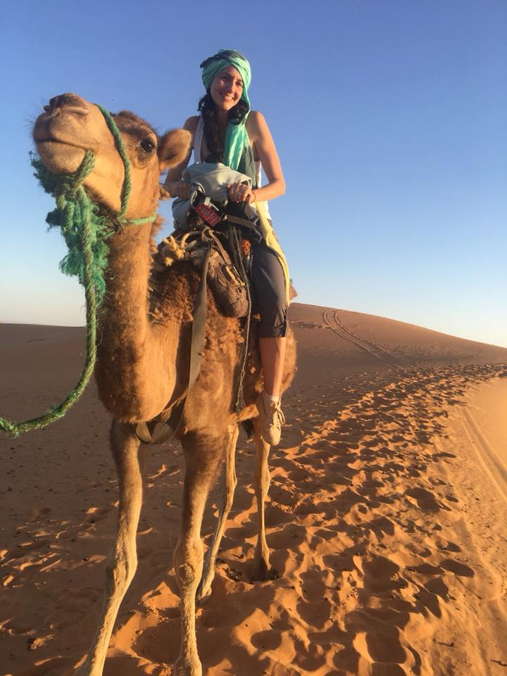 Camel Ride in Sahara