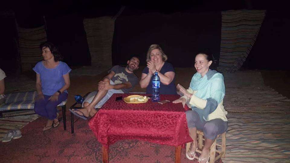 Berber Music in Desert Camp