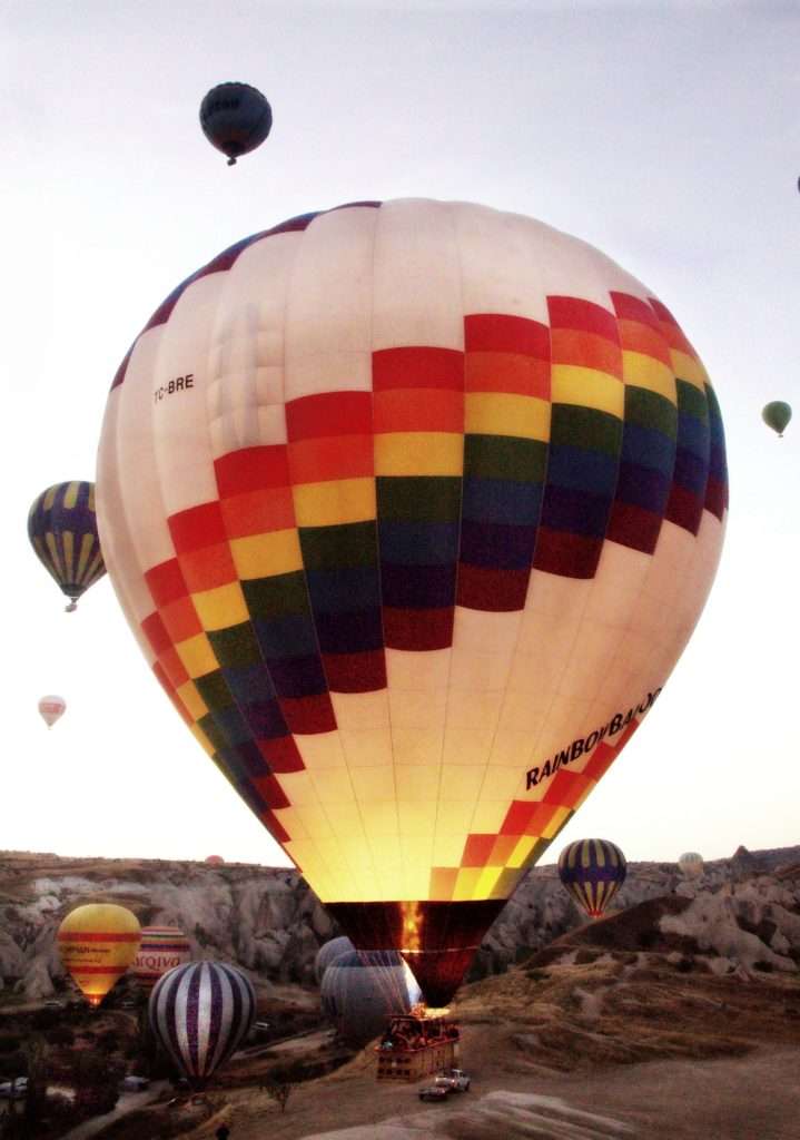 Kapadokya Balon-Kalkış Anı