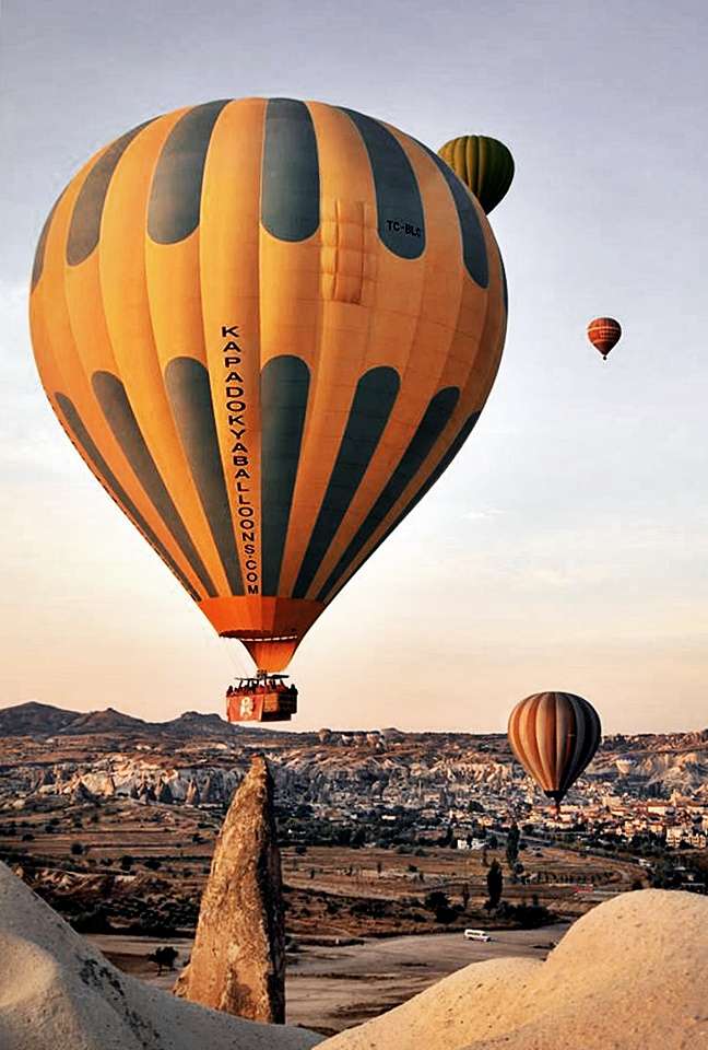 Kapadokya Balon Kalkış Anı