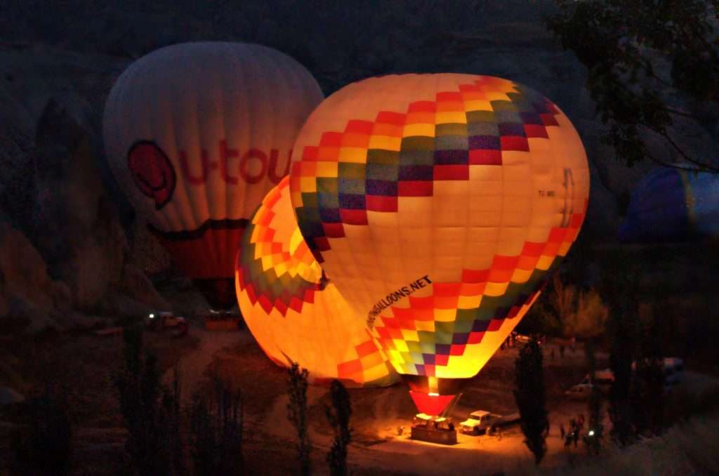 Balonların Uçuş Hazırlığı