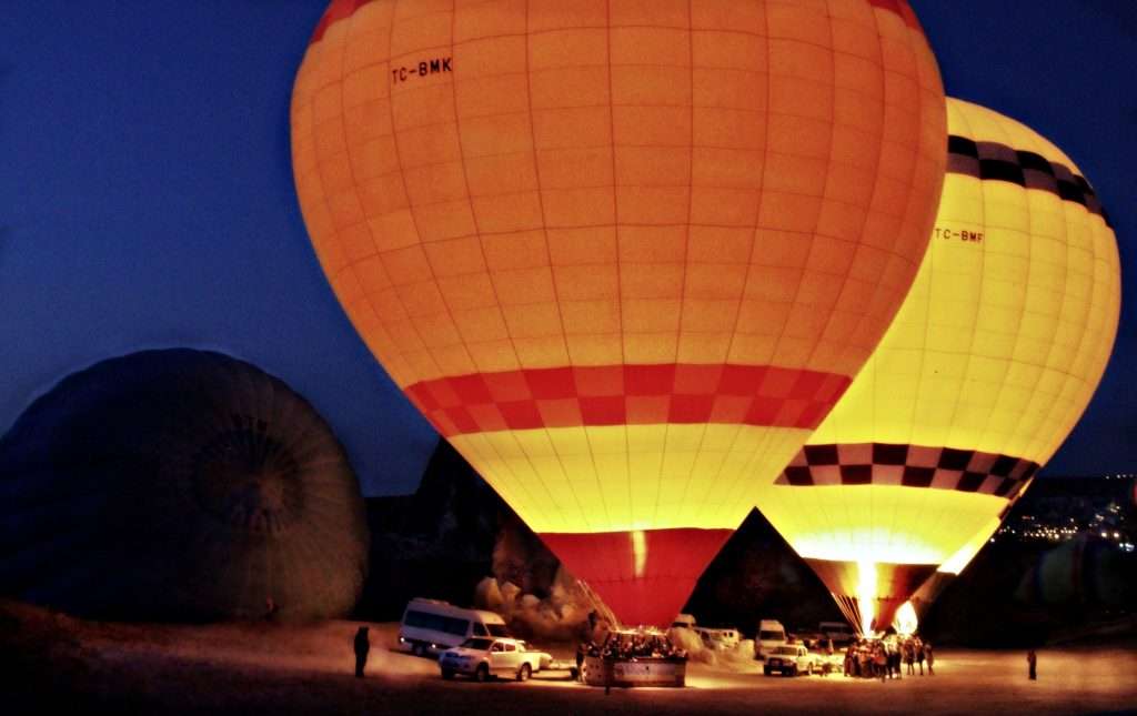 Balonların Uçuş Hazırlığı