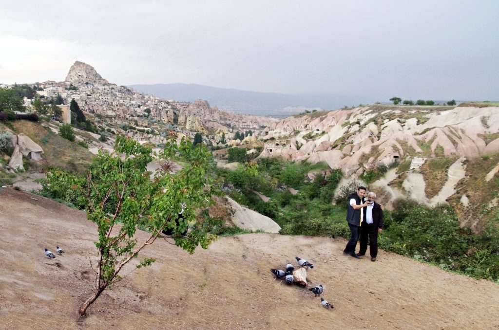 Baba Oğul Selfiesi