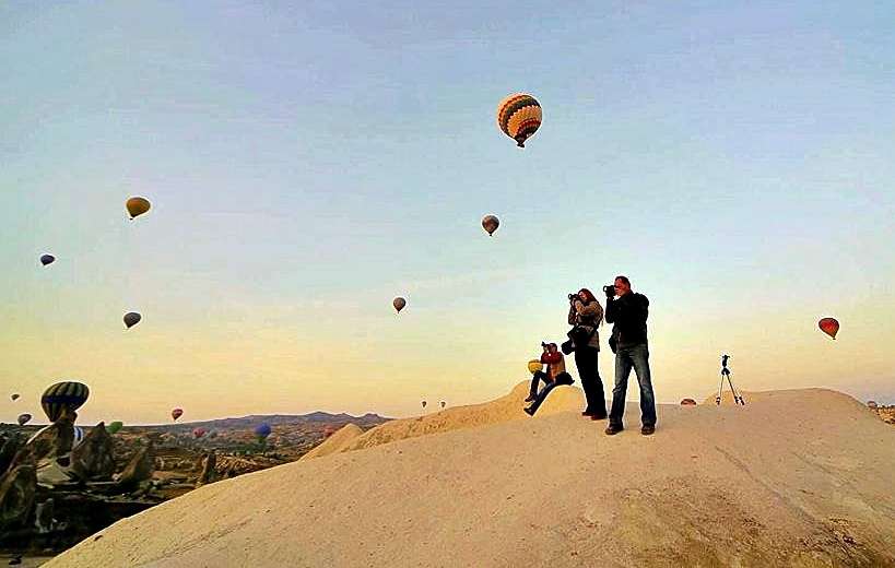 Kapadokya Balon Kalkış Anı