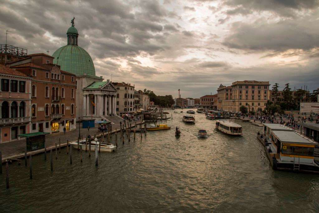 Canal Grande wiew from Rialto Bridge