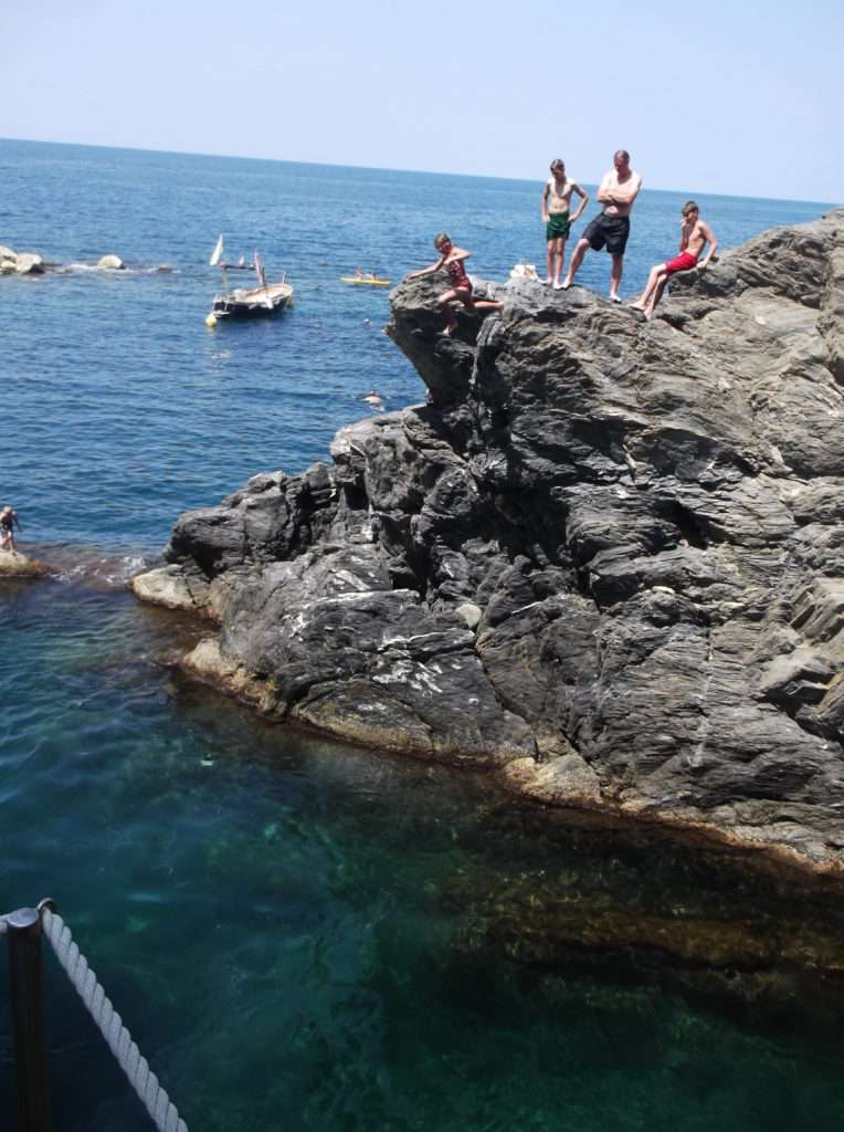 Manarola Plajı (Spiaggia di Manarola)