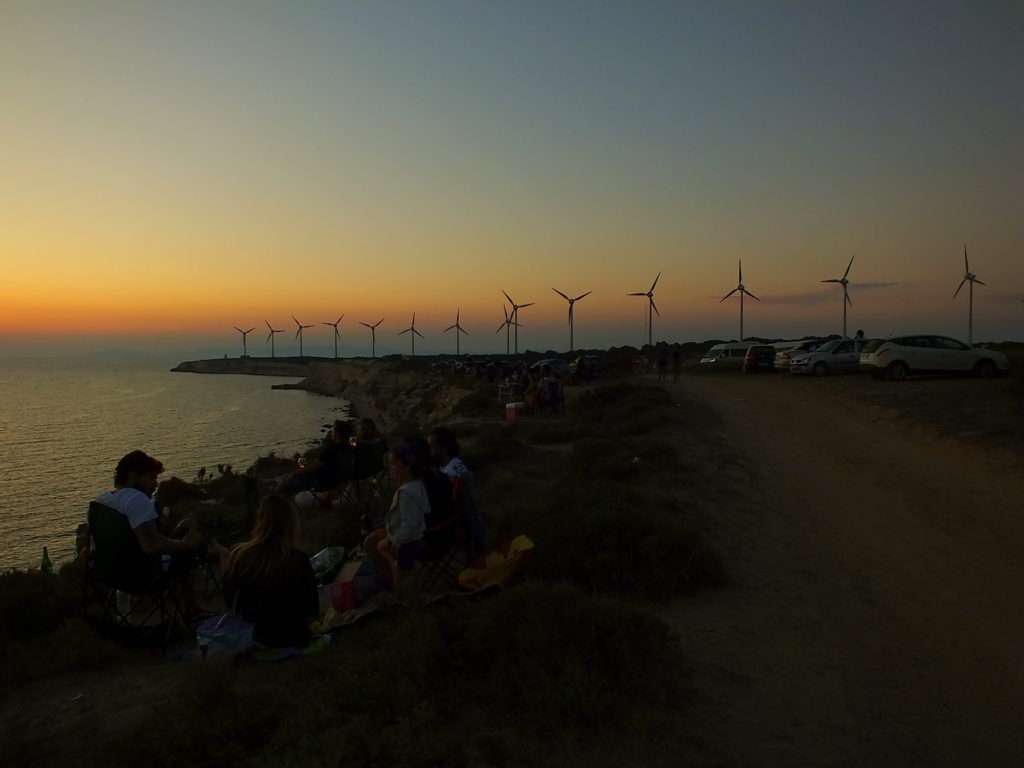 Polente Feneri'nde Gün Batımı