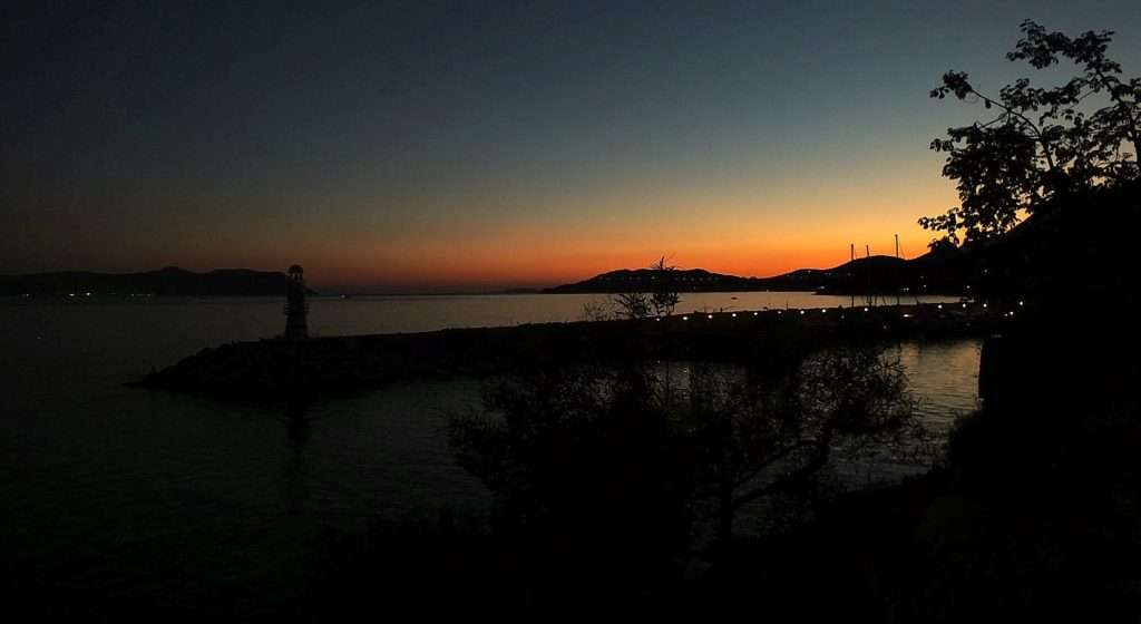 Kaş Yat Limanı Gece