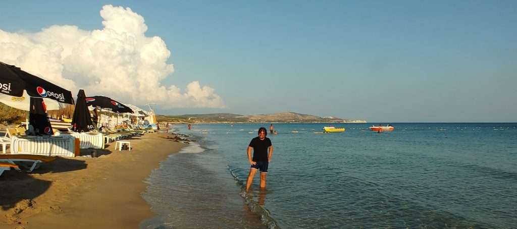 Çeşme Altınkum Plajı Gün Batımı