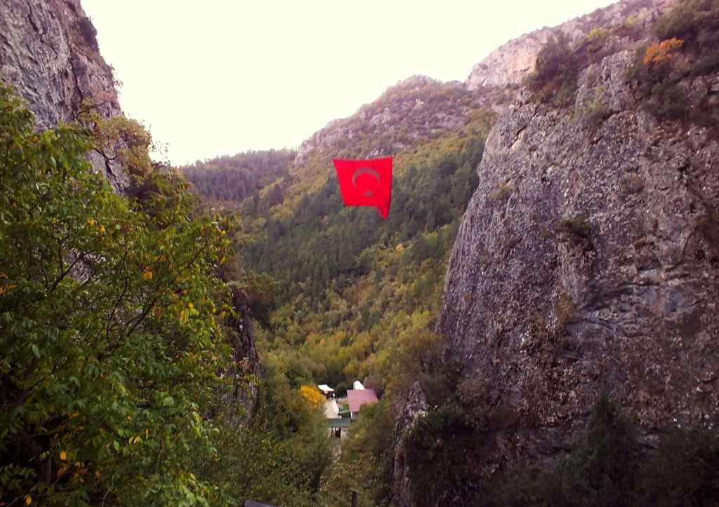 Bulak Mencilis Mağarası'nın Bulunduğu Kanyon