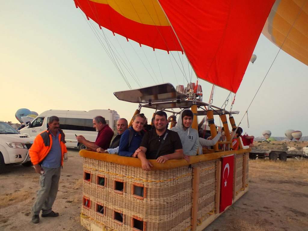 Kapadokya Balon Turu Kalkmadan Hemen Önce