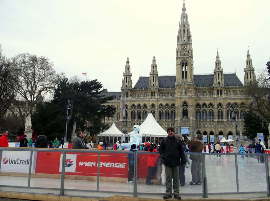 Viyana Belediye Binası (Rathaus) Wiener Eistraum