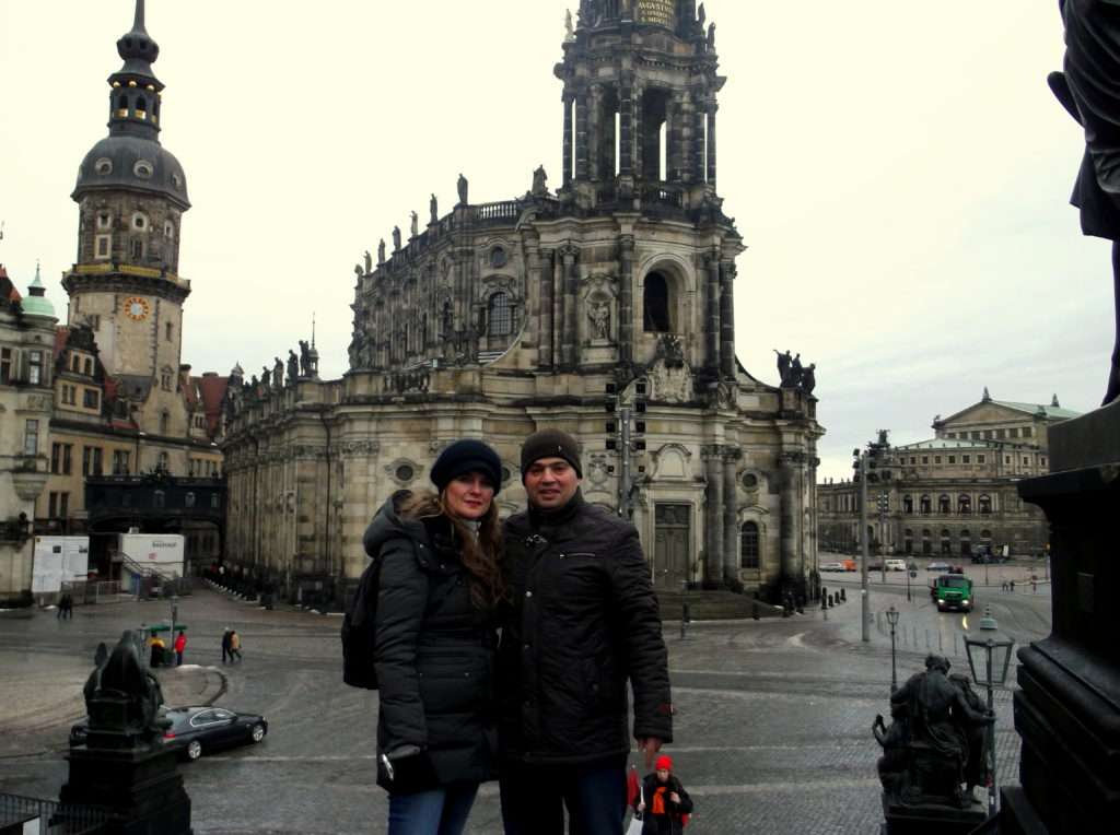 Dresden'de Bir Kış Gezisi Katholische Hofkirche