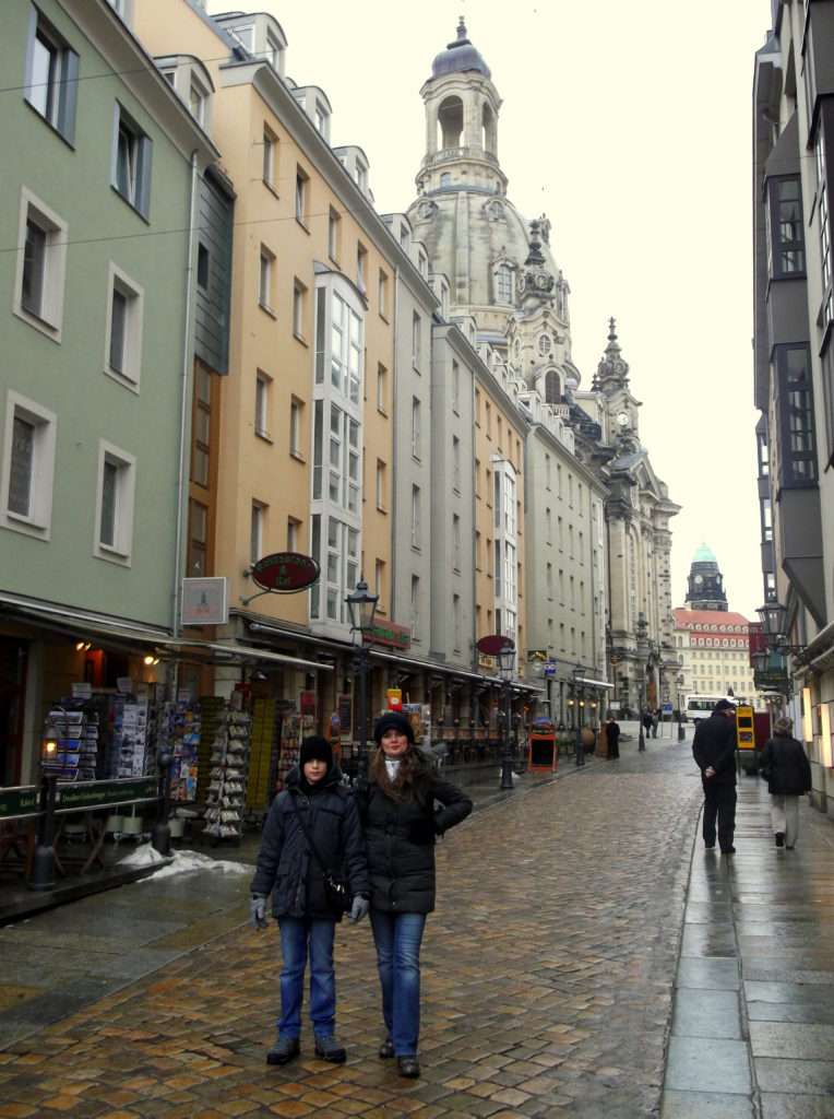 Dresden'de Bir Kış Gezisi Münzgasse