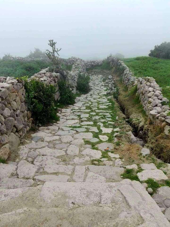 Caminito empedrado