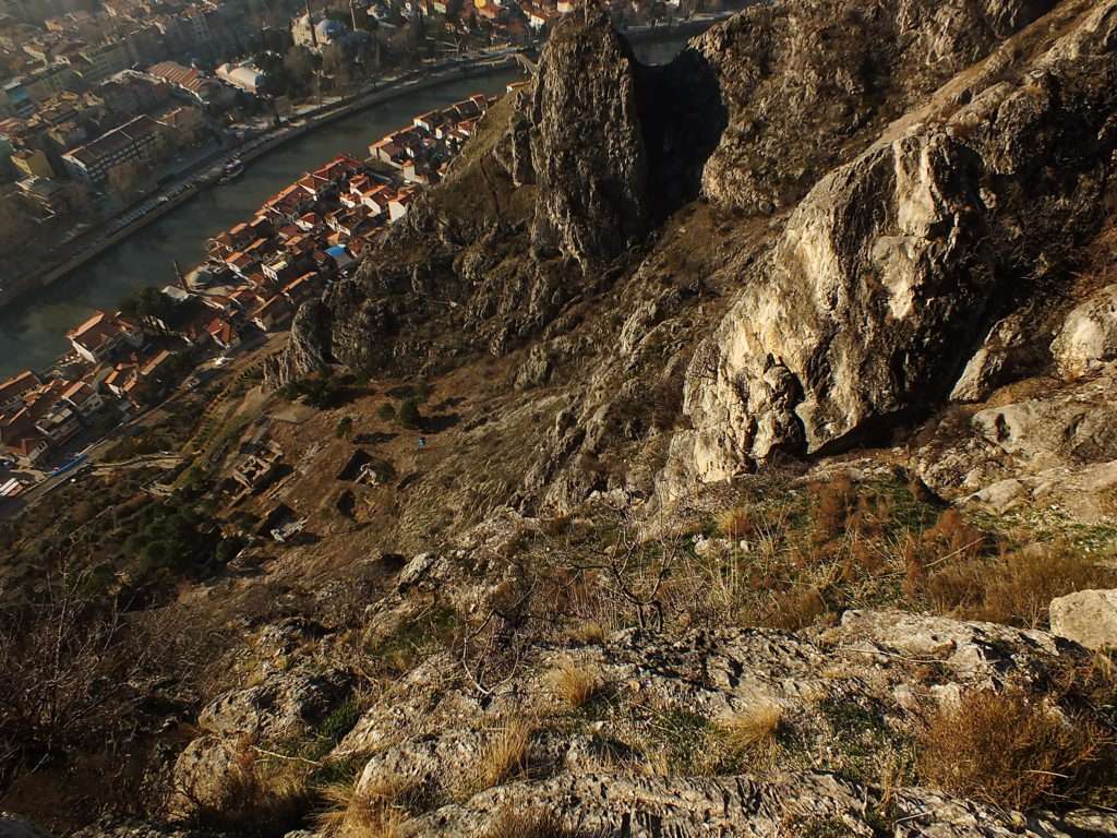 Amasya Kalesi'nden Kuşbakışı Amasya