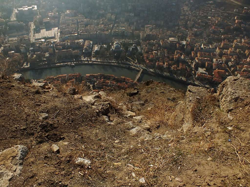 Amasya Kalesi'nden Kuşbakışı Amasya