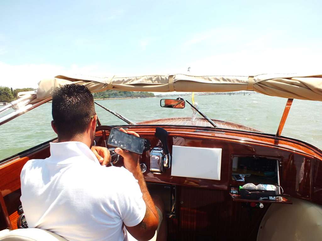 Deniz Taksisi ile Murano Adası'na Gidiş
