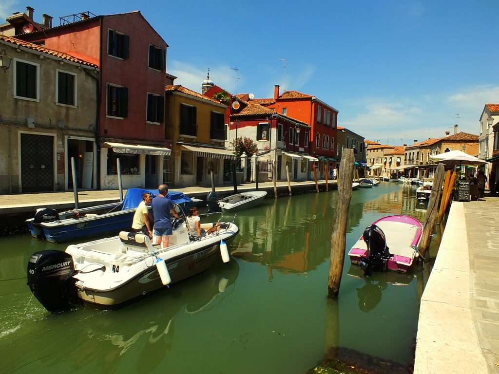 Murano Adası Büyük Kanal (Canal Grande)