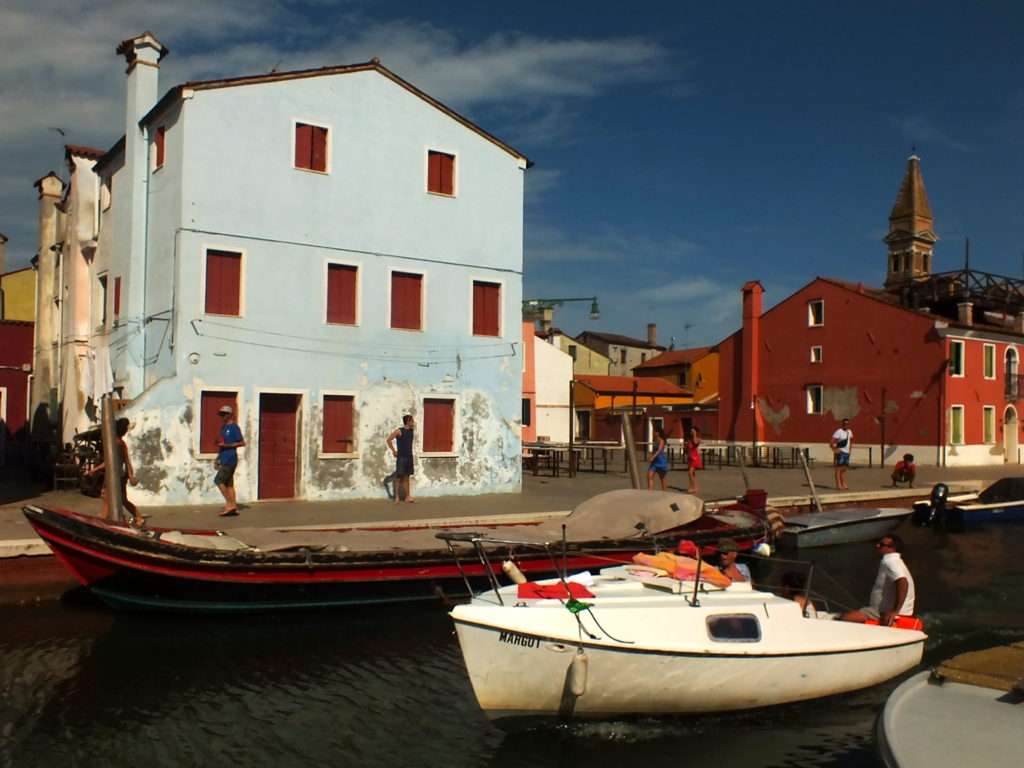 Burano Adası Fondamenta della Pescheria Yolu