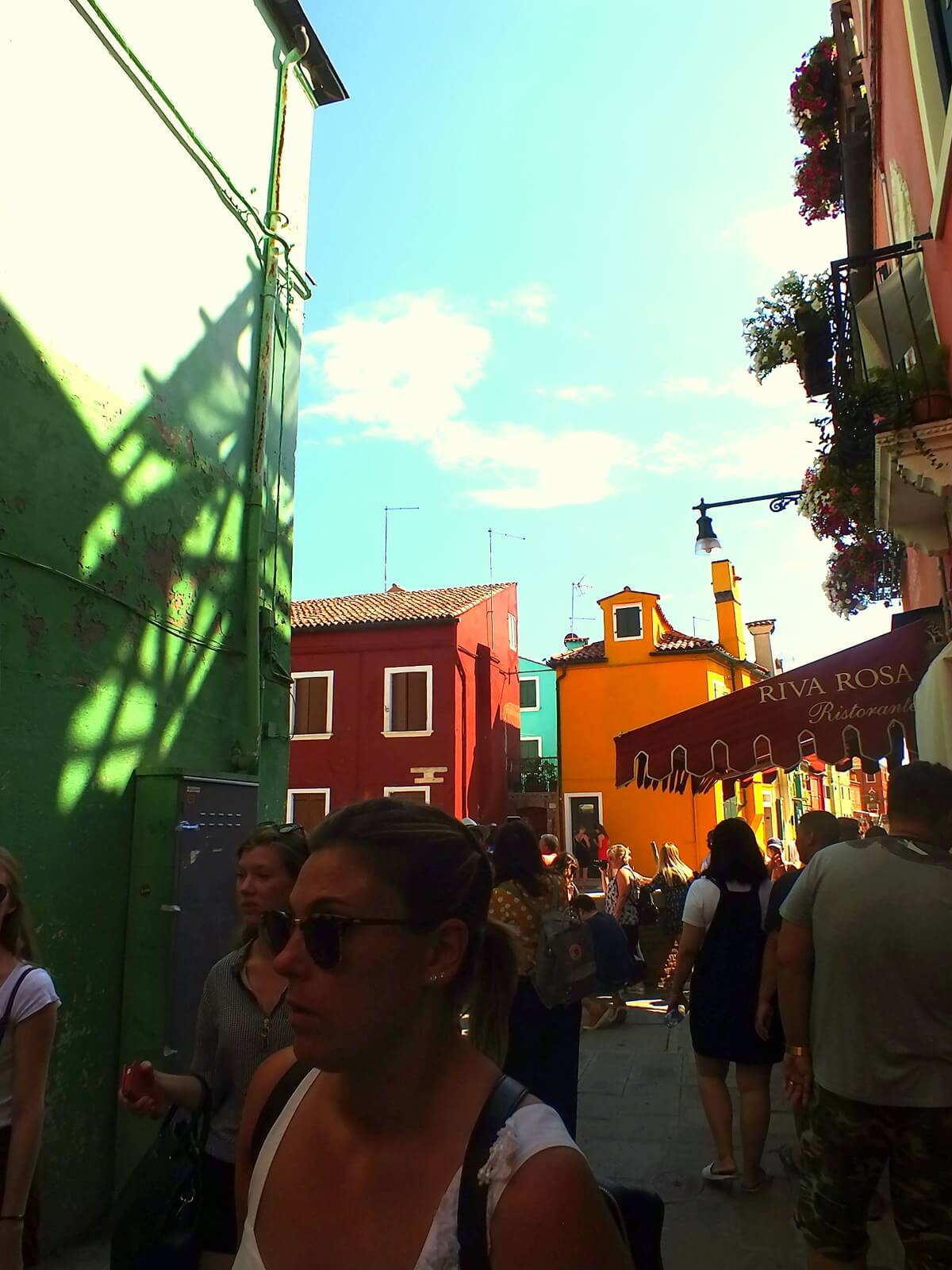 Burano Adası Viale Marcello