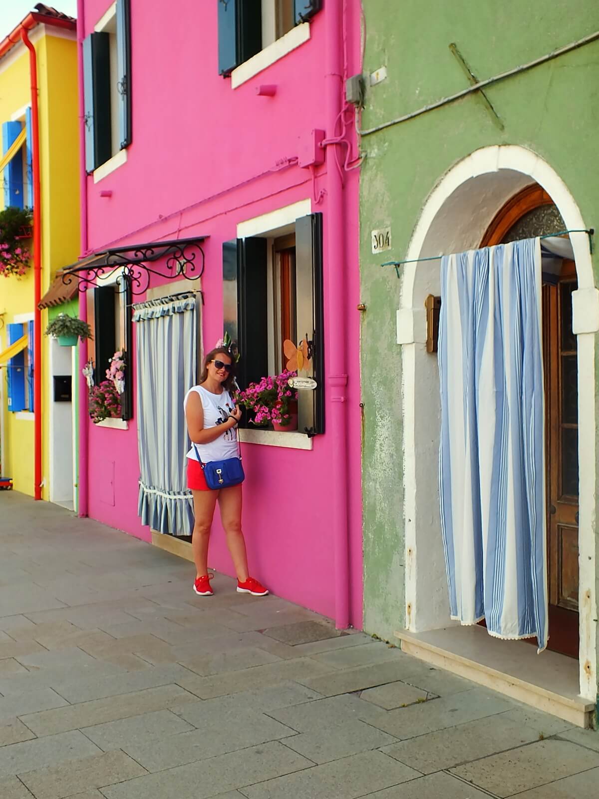 Burano Adası Via Giudecca Caddesi