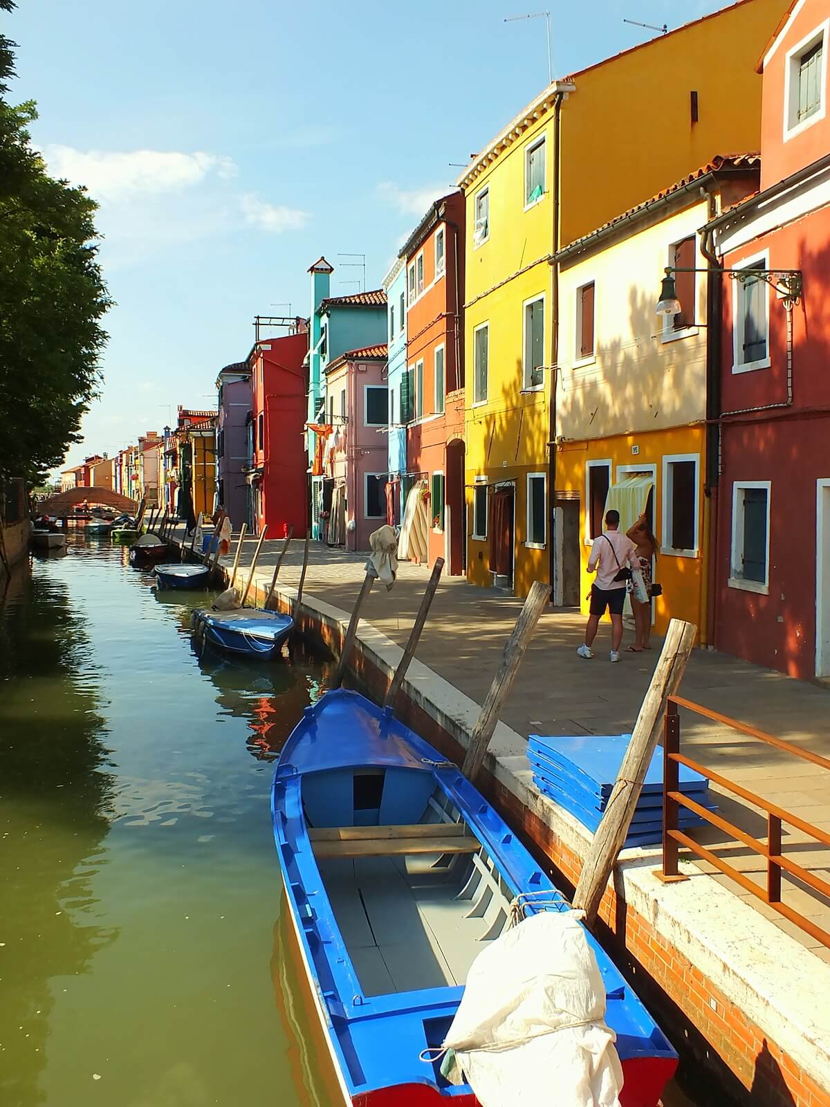 Burano Adası Fondamenta di Terranova