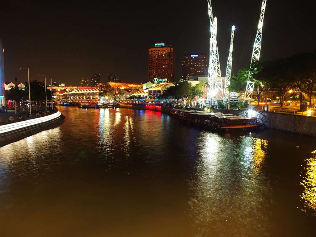 Clarke Quay Coleman Köprüsü (Coleman Bridge)