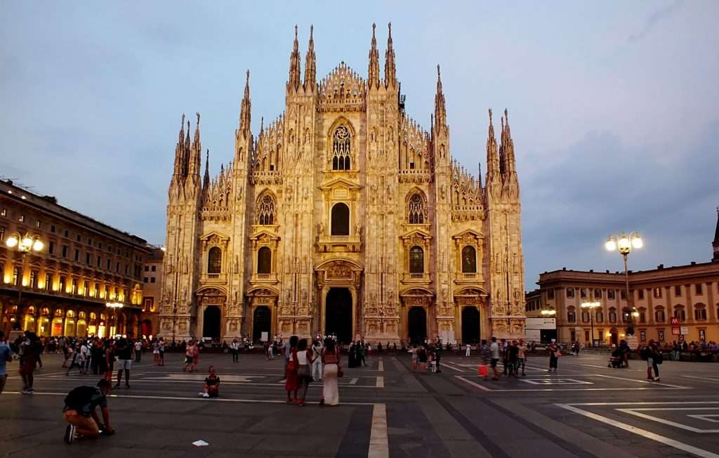 Duomo di Milano Gün Batımı