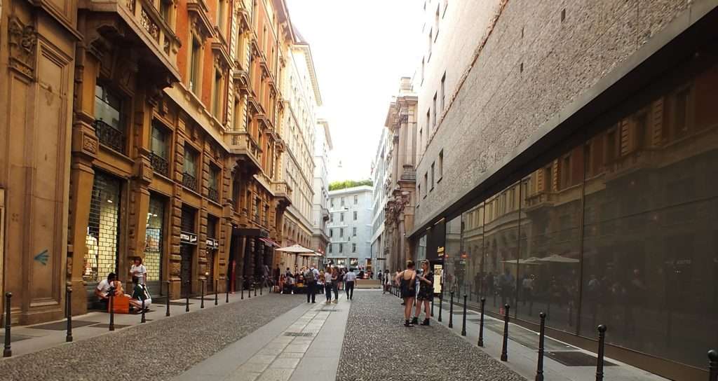 Milano Gezisi İş Çıkışı Sokaklar