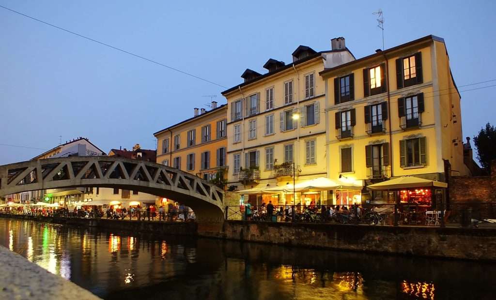 Naviglio Grande Ponte Di Via Corsico