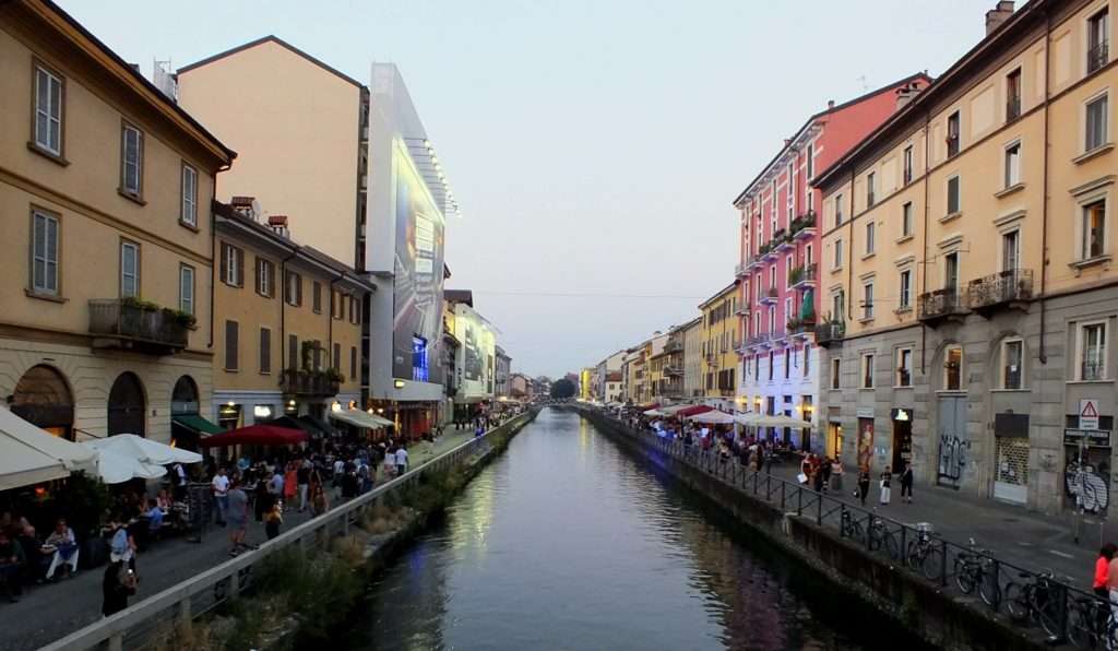 Naviglio Grande (Pont de fer)