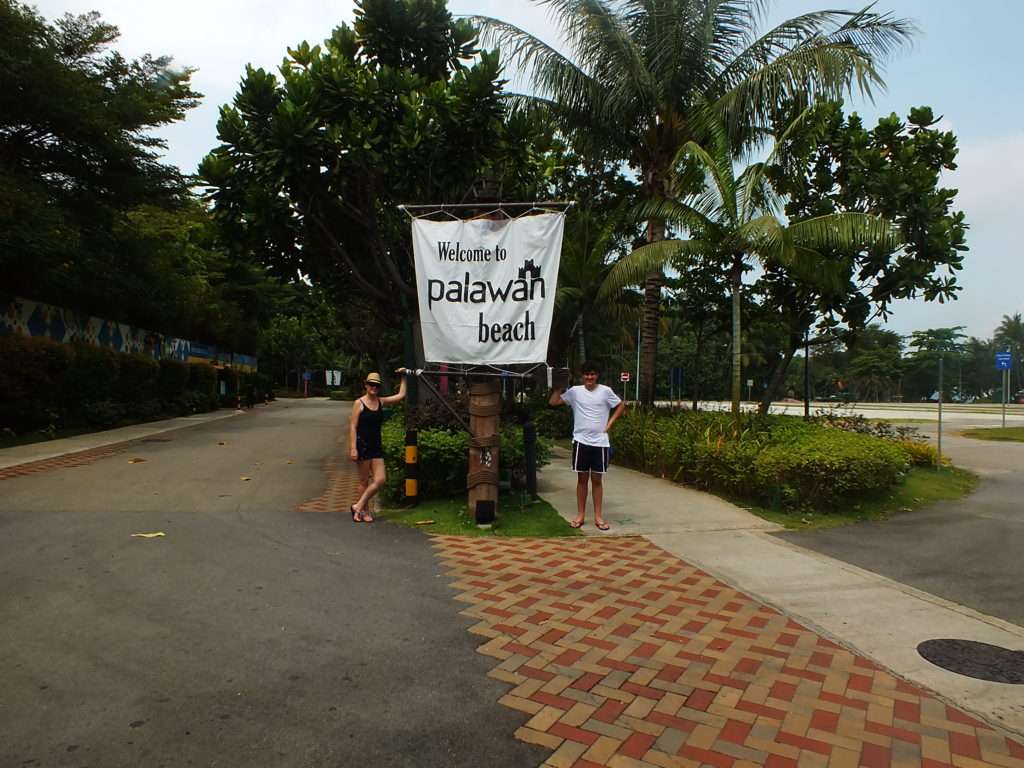 Sentosa Adası Palawan Plajı (Palawan Beach)