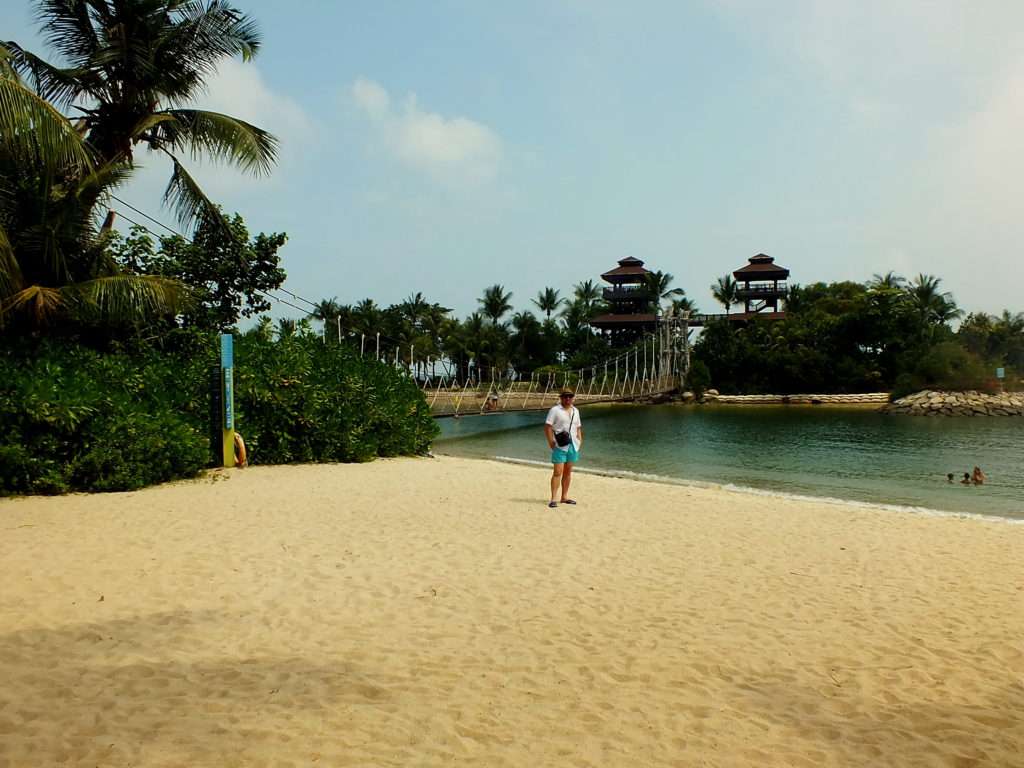 Sentosa Adası Palawan Plajı (Palawan Beach)