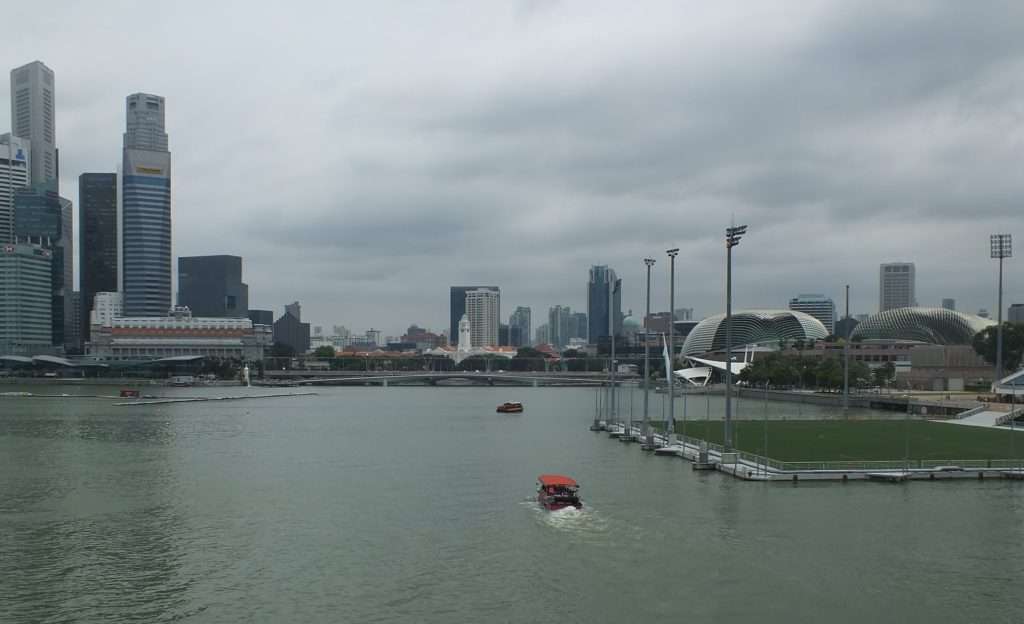 Singapur Gezisi Marina Bay ve Singapur Nehri Girişi