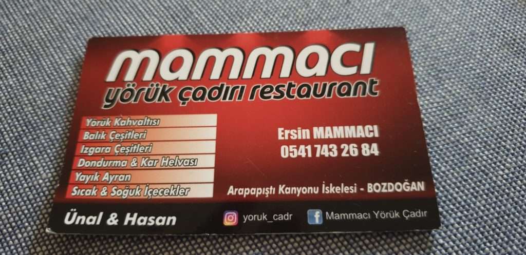 Mammacı Yörük Çadırı Restaurant